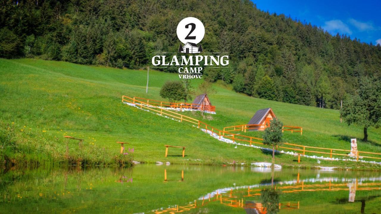 Glamping Vrhovc Hotell Zelezniki Exteriör bild