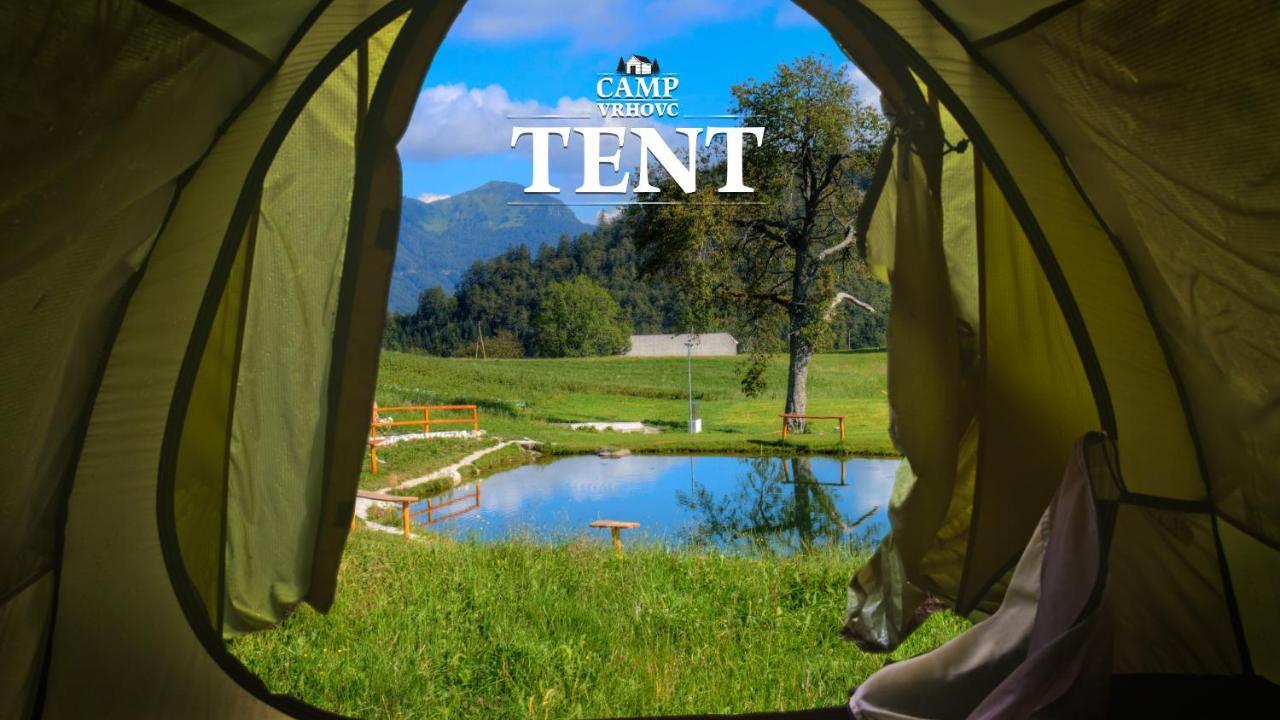 Glamping Vrhovc Hotell Zelezniki Exteriör bild